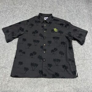 Baylor Bears Shirt Mens 2XL Black Palm Tree Aloha NCAA Basketball Ryan Spooner